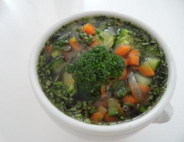 Gemüsesuppe aus Thailand