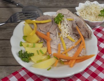 Steirisches Wurzelfleisch