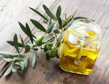 Konservieren durch Olivenöl