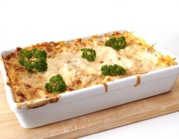 Lasagne (Gemüse und Fleisch)
