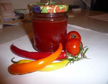 Paradeiser-Chili-Marmelade