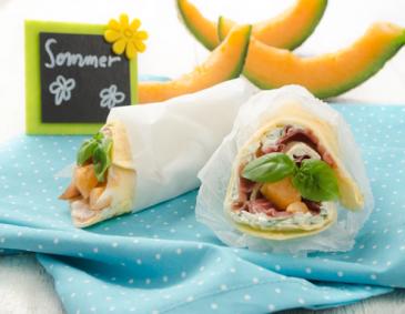 Sommerliche Picknick-Wraps