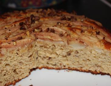 Birnen-Mandel-Kuchen