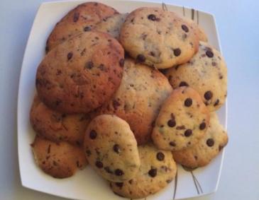 Chocolate Crisp Cookies