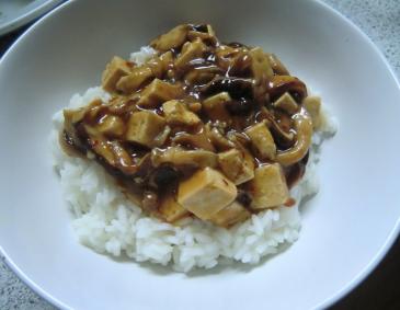 Scharfe Shitake-Tofu-Pfanne