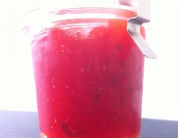Erdbeer-Minze-Marmelade