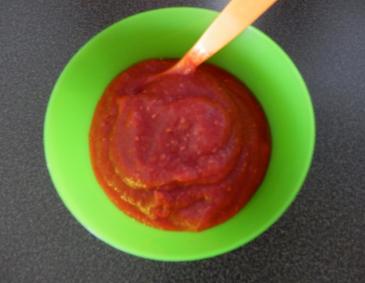 Himbeer-Apfel Babybrei