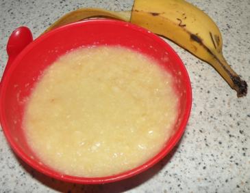 Babyrezept: Apfel-Bananen-Brei