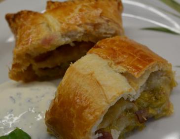 Lauchstrudel