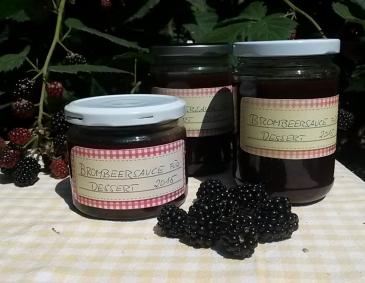 Brombeer-Dessert-Sauce