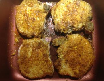 Kotelett mit Mandelpanier