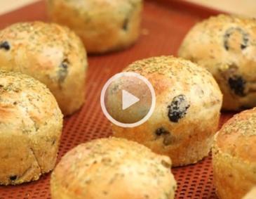 Video - Oliven-Muffins