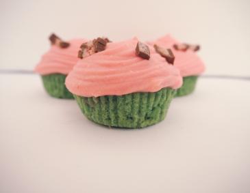 Wassermelonen-Cupcakes