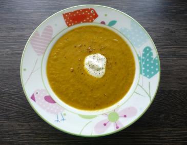 Zucchini-Kohlrabi Suppe