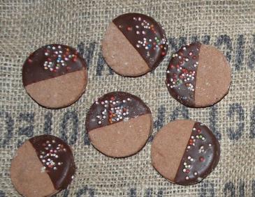 Himbeer-Schokoladen-Kekse