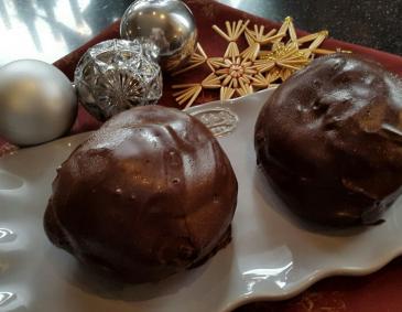 Schokobollen gefüllt