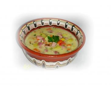 Selchfleisch-Gemüse-Suppe