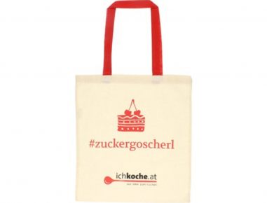 ichkoche.at-Tragetasche #zuckergoscherl (Limited Edition)