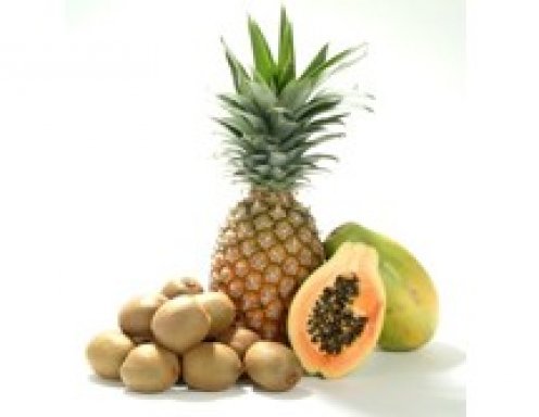 Ananas-Papaya-Saft zur Fettverbrennung