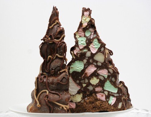 Rocky Road Weihnachtsbaum Rezept Ichkoche At