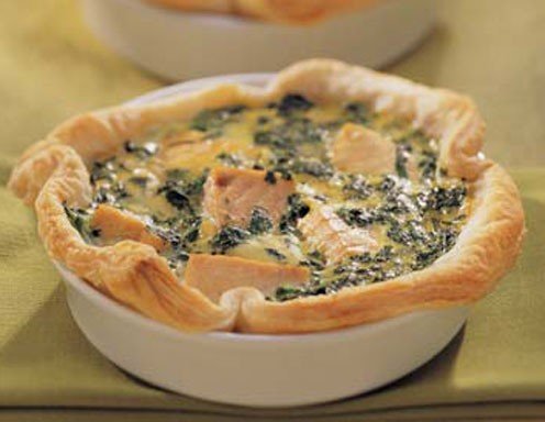 Spinat Quiche Mit Lachs Rezept Ichkoche At