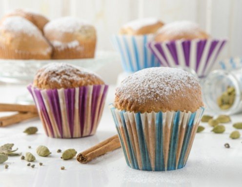 Lebkuchen-Muffins Rezept aus der Heissluftfritteuse