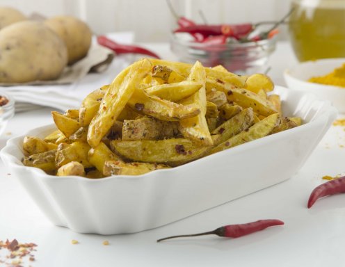 Dicke Pommes Frites Pikant Aus Der Heissluftfritteuse Rezept Ichkoche At