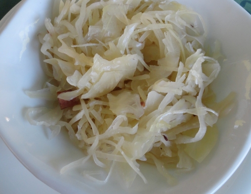 Warmer Krautsalat Mit Speck Warmer Krautsalat Mit Speck