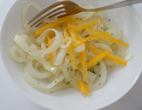 Jugoslawischer Zwiebelsalat Rezept Ichkoche At 