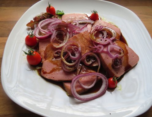 Saurer Leberkäse Rezept ichkoche.at Leberkäse Snacks Rezept ichkoche.at