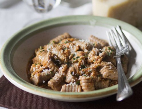 Maroni-Gnocchi mit Parmesan Rezept