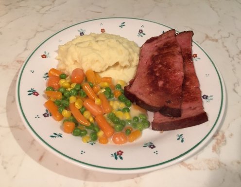 Putenleberkäse Putenleberkäse