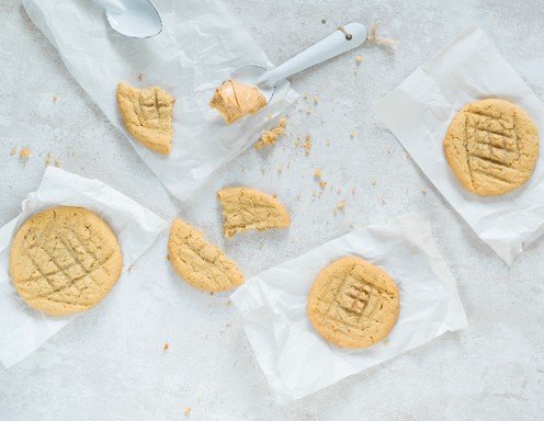 Sticky Peanut Butter Cookies Rezept