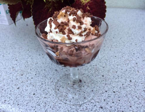 Kirschen Schokolade Eisbecher Rezept Ichkoche At