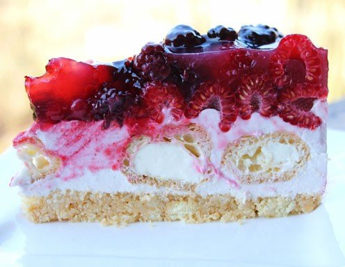 Fruchttorte Mit Windbeuteln Rezept Ichkoche At 