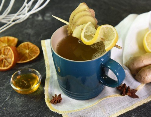 Zitronen-Ingwer-Punsch Rezept