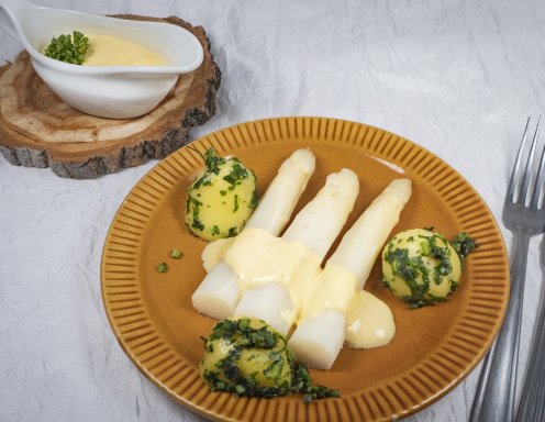 Weisser Spargel Mit Sauce Hollandaise Rezept Ichkoche At