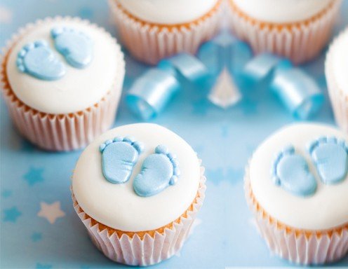 Muffinpicker Cupcake Muffin Deko Baby Party Geburt Taufe Geburtstag Mädchen Girl 