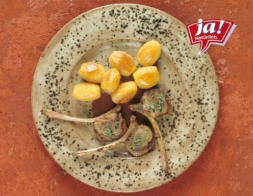 Knoblauch-Lammkoteletts Rezept