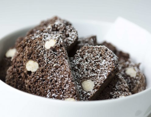 Rezept für Biscottini mit Schokolade und Haselnüssen