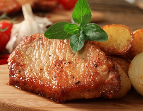 Rezept für Koteletts mit Kümmel