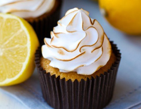 Zitronen Baiser Cupcakes Rezept