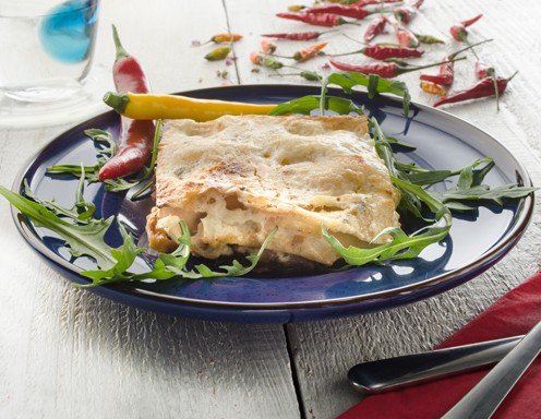 Scharfe Tomaten-Rucola-Lasagne Rezept