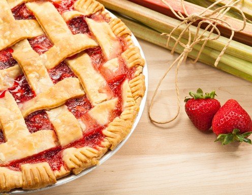 Rhabarber Pie