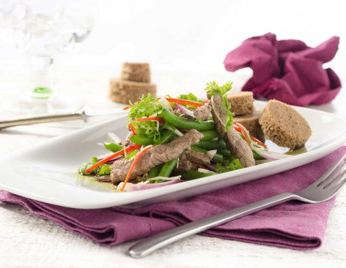 Rindfleisch-Fisolen-Salat 