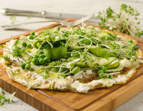 Veggie-Palatschinken-Pizza