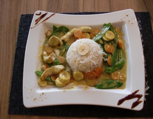 Putencurry Mit Banane Rezept Ichkoche At