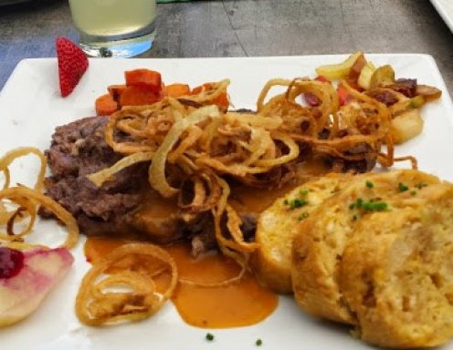 Zwiebelrostbraten - Rezept