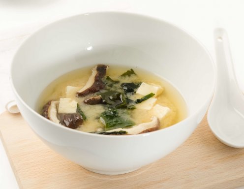 Miso-Suppe mit Shiitake-Pilzen Rezept