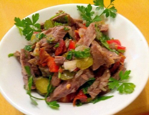 Rindfleisch Salat Rezept Ichkoche At